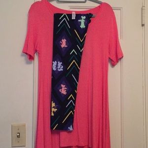 Perfect tee with Disney leggings